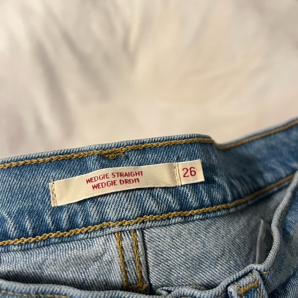 Wedgie Straight Leg Jeans - Picture 2 of 4